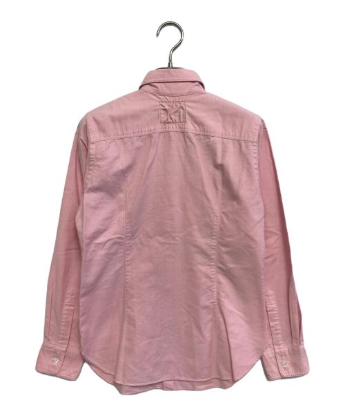 JUNYA WATANABE COMME des GARCONS（(ジュンヤワタナベ コムデギャルソン）JUNYA WATANABE COMME des GARCONS ((ジュンヤワタナベ コムデギャルソン) ボタンダウンシャツ ピンク サイズ:Sの古着・服飾アイテム