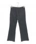 JUNYA WATANABE COMME des GARCONS ((ジュンヤワタナベ コムデギャルソン) 縮絨フレアパンツ ブラック サイズ:M：12000円