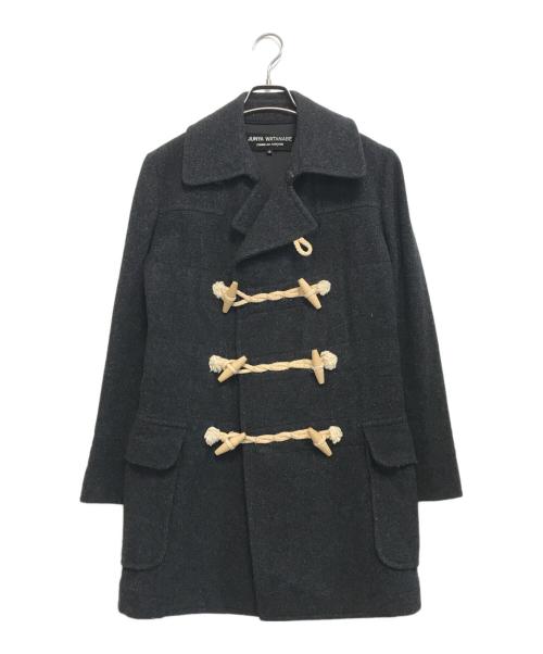 JUNYA WATANABE COMME des GARCONS（ジュンヤワタナベ コムデギャルソン）JUNYA WATANABE COMME des GARCONS (ジュンヤワタナベ コムデギャルソン) ダッフルコート グレー サイズ:Sの古着・服飾アイテム