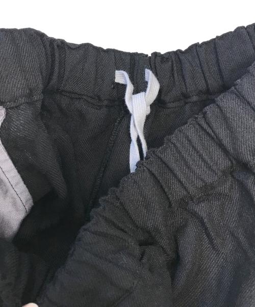 COMME des GARCONS COMME des GARCONS（コムデギャルソン コムデギャルソン）COMME des GARCONS COMME des GARCONS (コムデギャルソン コムデギャルソン) クロップド変形ウールパンツ ブラック サイズ:Ｓの古着・服飾アイテム