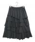 BLACK COMME des GARCONS（ブラックコムデギャルソン）の古着「ティアードフリル スカート」｜ブラック