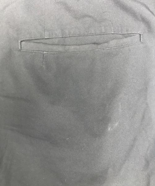 BLACK COMME des GARCONS（ブラックコムデギャルソン）BLACK COMME des GARCONS (ブラックコムデギャルソン) ジップデザインハーフパンツ ブラック サイズ:Lの古着・服飾アイテム