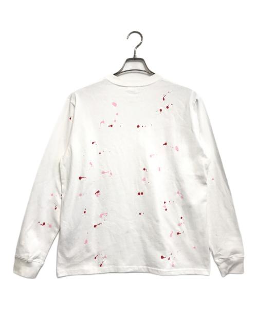 RHODOLIRION（ロドリリオン）RHODOLIRION (ロドリリオン) ロングスリーブカットソー ホワイト サイズ:1の古着・服飾アイテム