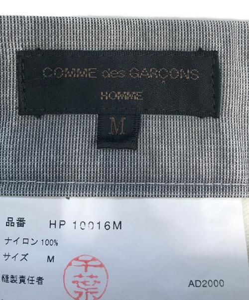 COMME des GARCONS HOMME（コムデギャルソン オム）COMME des GARCONS HOMME (コムデギャルソン オム) ナイロンパンツ グレー サイズ:Mの古着・服飾アイテム