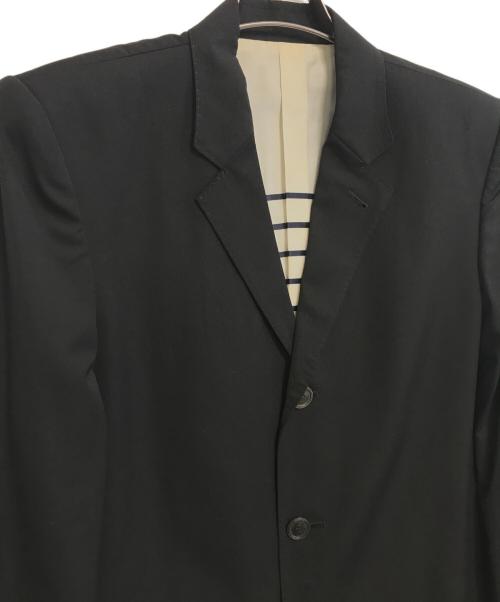 Jean Paul Gaultier homme（ジャンポールゴルチェオム）Jean Paul Gaultier homme (ジャンポールゴルチェオム) 3Bテーラードジャケット ブラック サイズ:48の古着・服飾アイテム