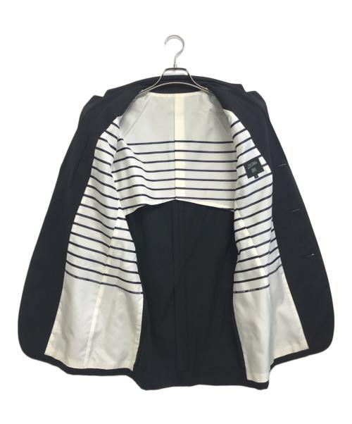 Jean Paul Gaultier homme（ジャンポールゴルチェオム）Jean Paul Gaultier homme (ジャンポールゴルチェオム) 3Bテーラードジャケット ブラック サイズ:48の古着・服飾アイテム