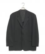 COMME des GARCONS HOMMEコムデギャルソン オム）の古着「ウールギャバ3Bテーラードジャケット」｜ブラック