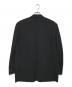 COMME des GARCONS HOMME (コムデギャルソン オム) ウールギャバ3Bテーラードジャケット ブラック サイズ:M：25000円