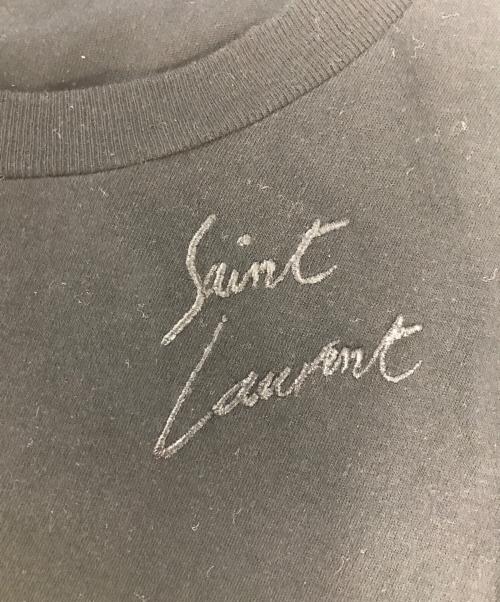 Saint Laurent Paris（サンローランパリ）Saint Laurent Paris (サンローランパリ) Tシャツ ブラック サイズ:ＸＳの古着・服飾アイテム