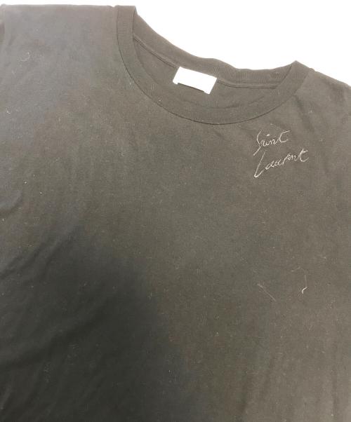 Saint Laurent Paris（サンローランパリ）Saint Laurent Paris (サンローランパリ) Tシャツ ブラック サイズ:ＸＳの古着・服飾アイテム