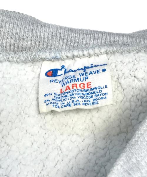 Champion（チャンピオン）Champion (チャンピオン) リバースウィーブスウェット グレー サイズ:Lの古着・服飾アイテム