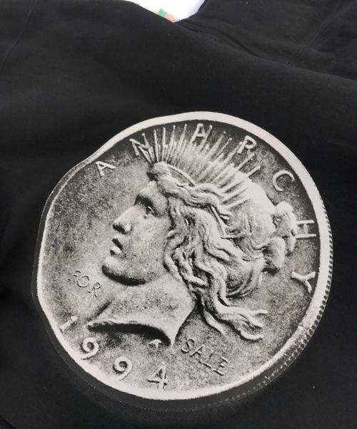 SUPREME（シュプリーム）SUPREME (シュプリーム) anarchy hooded sweatshirt ブラック サイズ:Lの古着・服飾アイテム