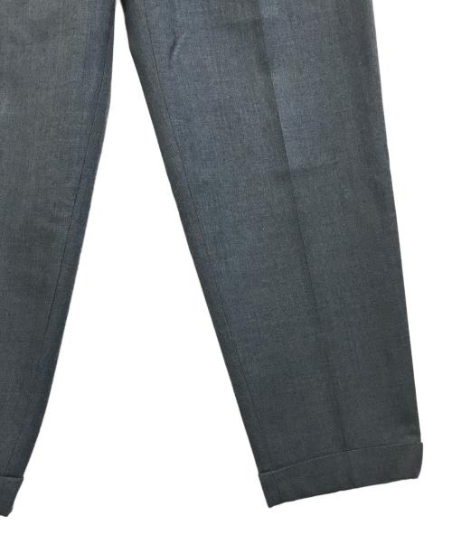 COMME des GARCONS HOMME PLUS（コムデギャルソンオムプリュス）COMME des GARCONS HOMME PLUS (コムデギャルソンオムプリュス) ウールタックスラックス グレー サイズ:Mの古着・服飾アイテム