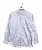 COMME des GARCONS SHIRTコムデギャルソンシャツ）の古着「ストライプシャツ」｜ブルー