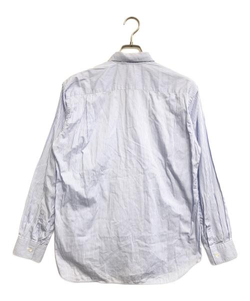 COMME des GARCONS SHIRT（コムデギャルソンシャツ）COMME des GARCONS SHIRT (コムデギャルソンシャツ) ストライプシャツ ブルー サイズ:Sの古着・服飾アイテム