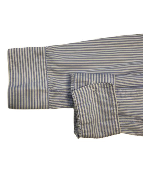 COMME des GARCONS SHIRT（コムデギャルソンシャツ）COMME des GARCONS SHIRT (コムデギャルソンシャツ) ストライプシャツ ブルー サイズ:Sの古着・服飾アイテム