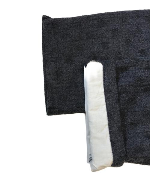 tricot COMME des GARCONS（トリココムデギャルソン）tricot COMME des GARCONS (トリココムデギャルソン) ドット柄ウール縮絨パンツ ブラック サイズ:表記なしの古着・服飾アイテム