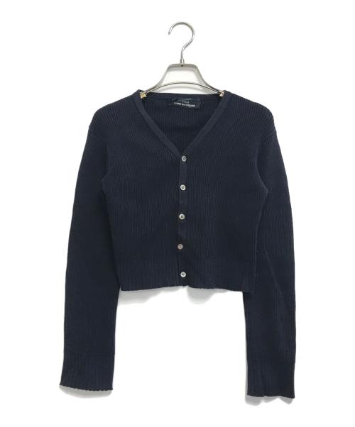 tricot COMME des GARCONS（トリココムデギャルソン）tricot COMME des GARCONS (トリココムデギャルソン) ニットカーディガン ネイビー サイズ:表記なしの古着・服飾アイテム