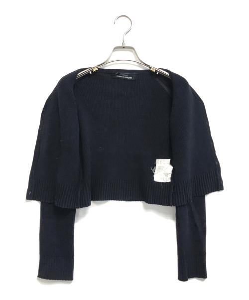 tricot COMME des GARCONS（トリココムデギャルソン）tricot COMME des GARCONS (トリココムデギャルソン) ニットカーディガン ネイビー サイズ:表記なしの古着・服飾アイテム