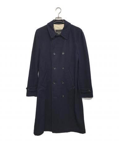 コムデギャルソンシャツ/90s//裾ドッキングダブルブレストコート/フランス製 中古・古着通販】COMME des GARCONS HOMME PLUS (コムデギャルソンオム