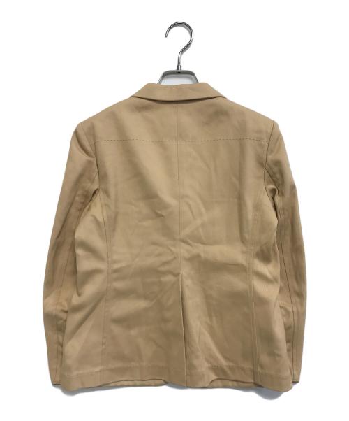 MIU MIU（ミュウミュウ）MIU MIU (ミュウミュウ) パイピングジャケット ベージュ サイズ:40の古着・服飾アイテム
