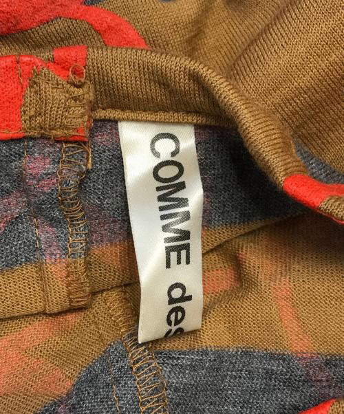 COMME des GARCONS（コムデギャルソン）COMME des GARCONS (コムデギャルソン) 花柄スモックパーカー ブラウン サイズ:不明の古着・服飾アイテム
