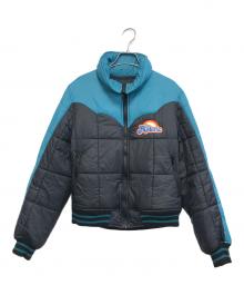 Hysteric Glamour（ヒステリックグラマー）の古着「RAINBOW SWASHアップリケスキージャケット」｜スカイブルー