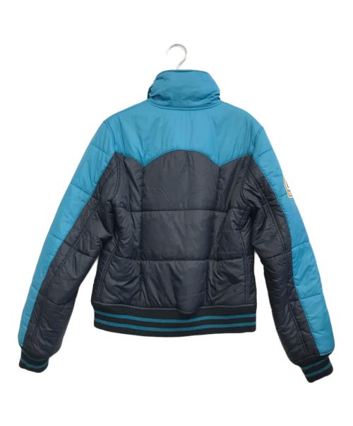 Hysteric Glamour（ヒステリックグラマー）Hysteric Glamour (ヒステリックグラマー) RAINBOW SWASHアップリケスキージャケット スカイブルー サイズ:Mの古着・服飾アイテム