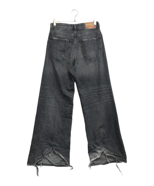 DIESEL（ディーゼル）DIESEL (ディーゼル) relaxed jeans 1996 d sire ブラック サイズ:24の古着・服飾アイテム