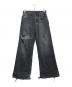 DIESEL（ディーゼル）の古着「relaxed jeans 1996 d sire」｜ブラック