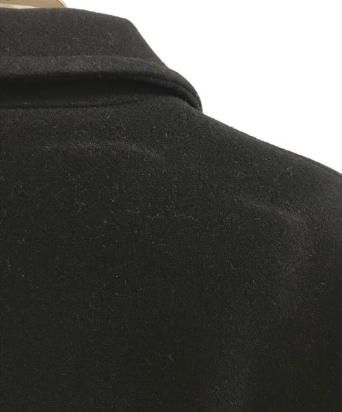 Yohji Yamamoto pour homme（ヨウジヤマモト プールオム）Yohji Yamamoto pour homme (ヨウジヤマモト プールオム) バックルウールジャケット ブラック×レッド サイズ:Mの古着・服飾アイテム