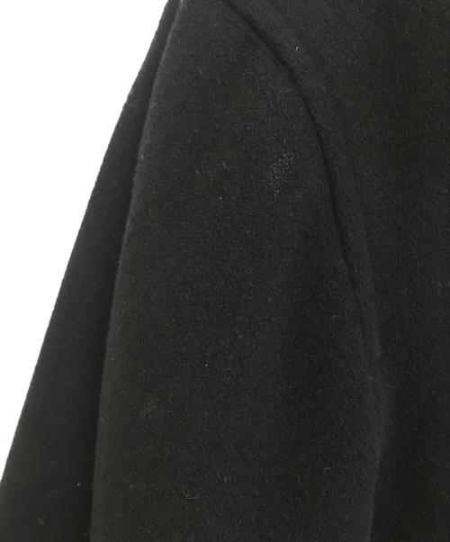 Yohji Yamamoto pour homme（ヨウジヤマモト プールオム）Yohji Yamamoto pour homme (ヨウジヤマモト プールオム) バックルウールジャケット ブラック×レッド サイズ:Mの古着・服飾アイテム