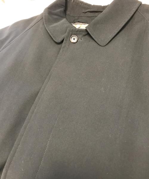 BURBERRY LONDON（バーバリーロンドン）BURBERRY LONDON (バーバリーロンドン) 裏ノヴァステンカラーコート ブラック サイズ:Mの古着・服飾アイテム