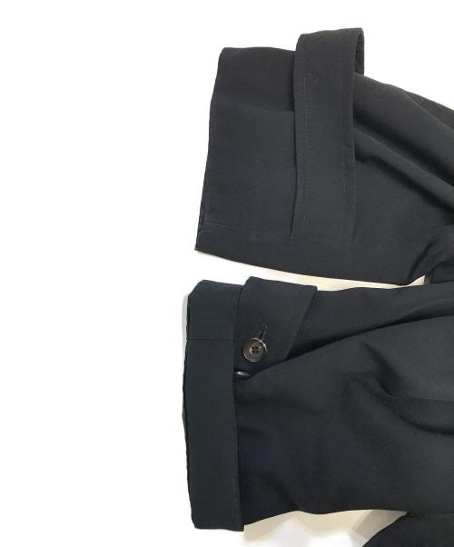 BURBERRY LONDON（バーバリーロンドン）BURBERRY LONDON (バーバリーロンドン) 裏ノヴァステンカラーコート ブラック サイズ:Mの古着・服飾アイテム