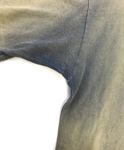 adidas（アディダス）adidas (アディダス) 両面ロゴプリントTシャツ カーキ サイズ:Lの古着・服飾アイテム