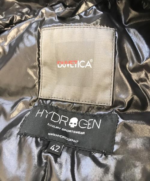 DUVETICA（デュベティカ）DUVETICA (デュベティカ) HYDROGEN (ハイドロゲン) ダウンジャケット ブラック サイズ:42の古着・服飾アイテム