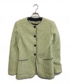 FENDIフェンディ）の古着「ボアジャケット」｜黄緑