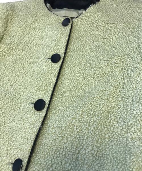 FENDI（フェンディ）FENDI (フェンディ) ボアジャケット 黄緑 サイズ:42の古着・服飾アイテム