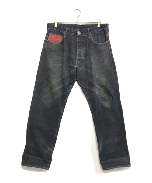 EVISU PARIS（エヴィス パリス）EVISU PARIS (エヴィス パリス) デニムパンツ インディゴ サイズ:36×34の古着・服飾アイテム