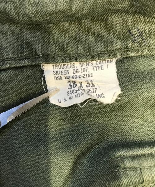 VINTAGE MILITARY（ヴィンテージ ミリタリー）VINTAGE MILITARY (ヴィンテージ ミリタリー) US ARMY ベイカーパンツ グリーン サイズ:W38×L31の古着・服飾アイテム