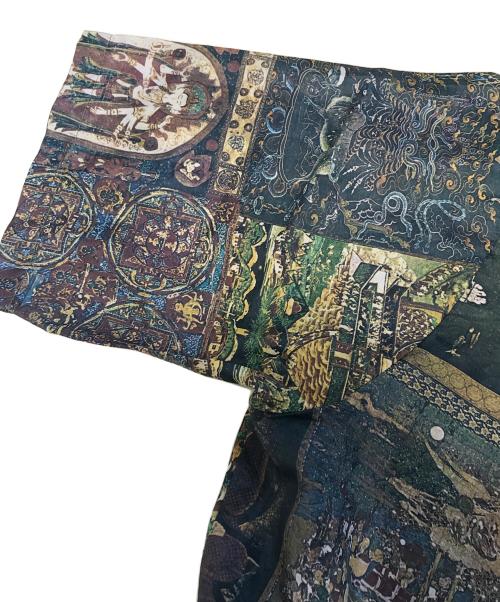 ross sutherrland（ロスサザーランド）ross sutherrland (ロスサザーランド) 総柄シャツ グリーン サイズ:不明の古着・服飾アイテム