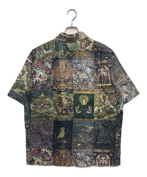 ross sutherrland（ロスサザーランド）ross sutherrland (ロスサザーランド) 総柄シャツ グリーン サイズ:不明の古着・服飾アイテム