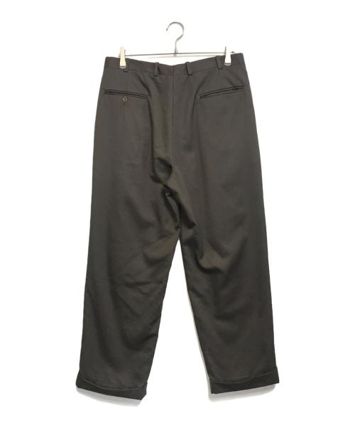 NORDSTROM（ノードストローム）NORDSTROM (ノードストローム) ウールギャバスラックス ブラウン サイズ:35の古着・服飾アイテム