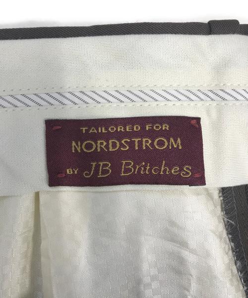 NORDSTROM（ノードストローム）NORDSTROM (ノードストローム) ウールギャバスラックス ブラウン サイズ:35の古着・服飾アイテム