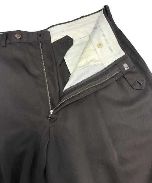 NORDSTROM（ノードストローム）NORDSTROM (ノードストローム) ウールギャバスラックス ブラウン サイズ:35の古着・服飾アイテム