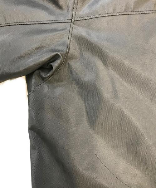 LEFT HAND by Massimo Osti（レフトハンドバイマッシモオスティ）LEFT HAND by Massimo Osti (レフトハンドバイマッシモオスティ) Vinyl/poly unique fabric design blouson ブラック サイズ:48の古着・服飾アイテム