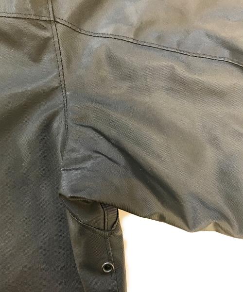 LEFT HAND by Massimo Osti（レフトハンドバイマッシモオスティ）LEFT HAND by Massimo Osti (レフトハンドバイマッシモオスティ) Vinyl/poly unique fabric design blouson ブラック サイズ:48の古着・服飾アイテム