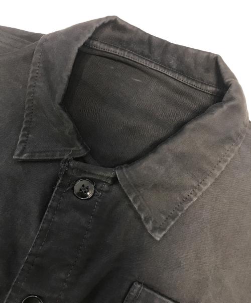 VINTAGE（ヴィンテージ）VINTAGE (ヴィンテージ) ブラックモールスキンジャケット ブラック サイズ:50の古着・服飾アイテム