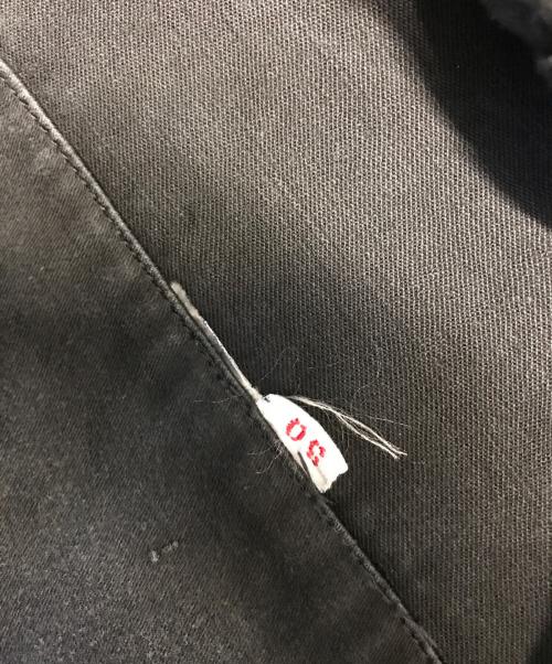 VINTAGE（ヴィンテージ）VINTAGE (ヴィンテージ) ブラックモールスキンジャケット ブラック サイズ:50の古着・服飾アイテム