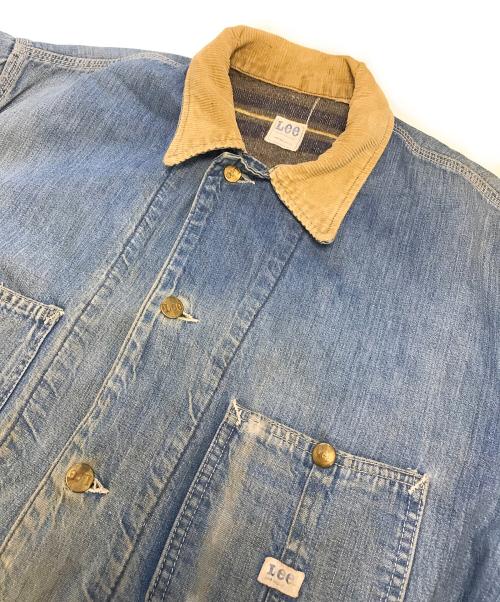 LEE（リー）LEE (リー) 裏地ブランケットデニムカバーオール インディゴ サイズ:不明の古着・服飾アイテム